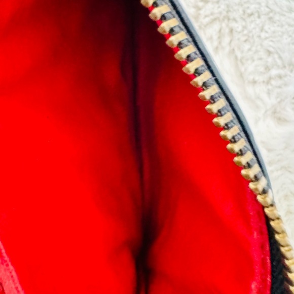 Dooney & Bourke Gray and Blue Clutch Wristlet - Picture 6 of 6